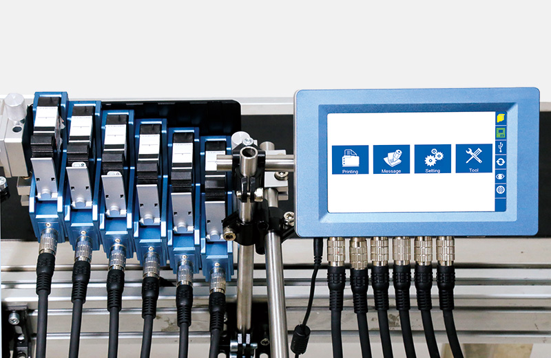 E6 多喷头高解析喷码机